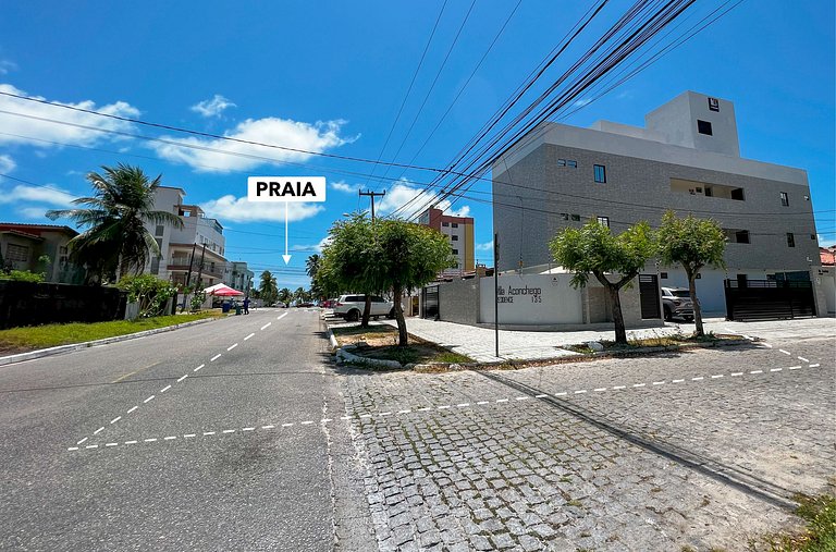 Aconchegante Térreo Bessa 4 pessoas 200m da Praia