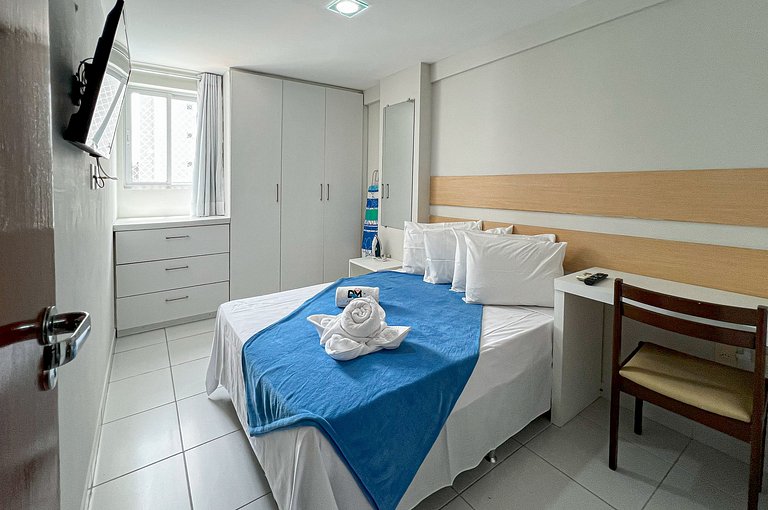 Flat ao Lado do Manaíra Shopping 3 Pessoas by DM Apartments