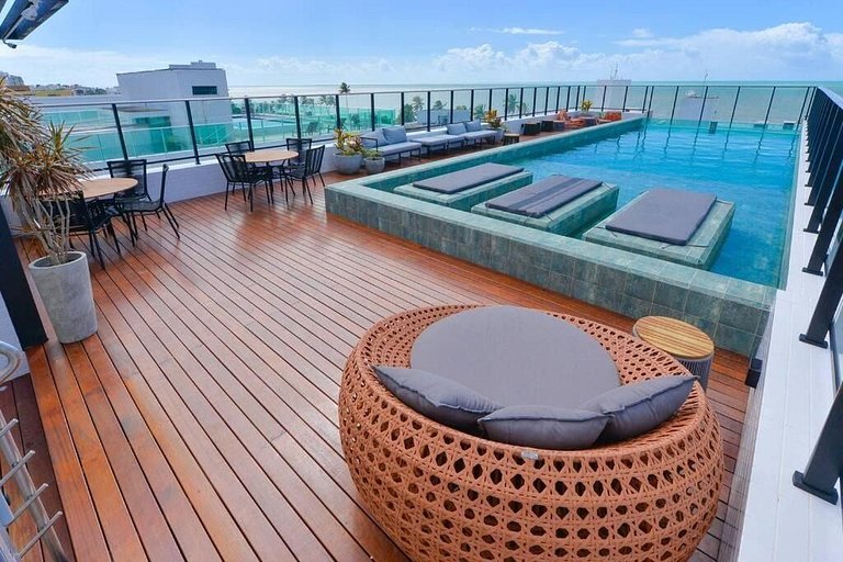 Get One Jardim Oceania 2 Pessoas Piscina Wi-Fi By DM Apartme